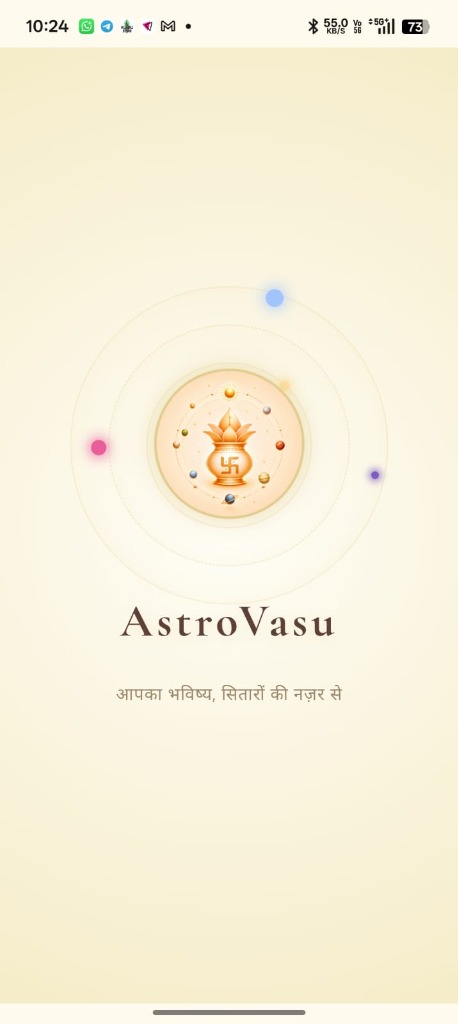 AstroVasu App Splash Screen